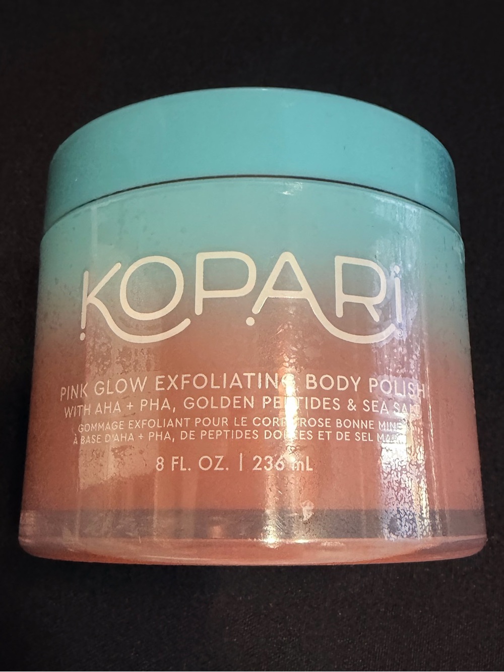 Kopari Pink Glow Exfoliating Body Polish New FullSz